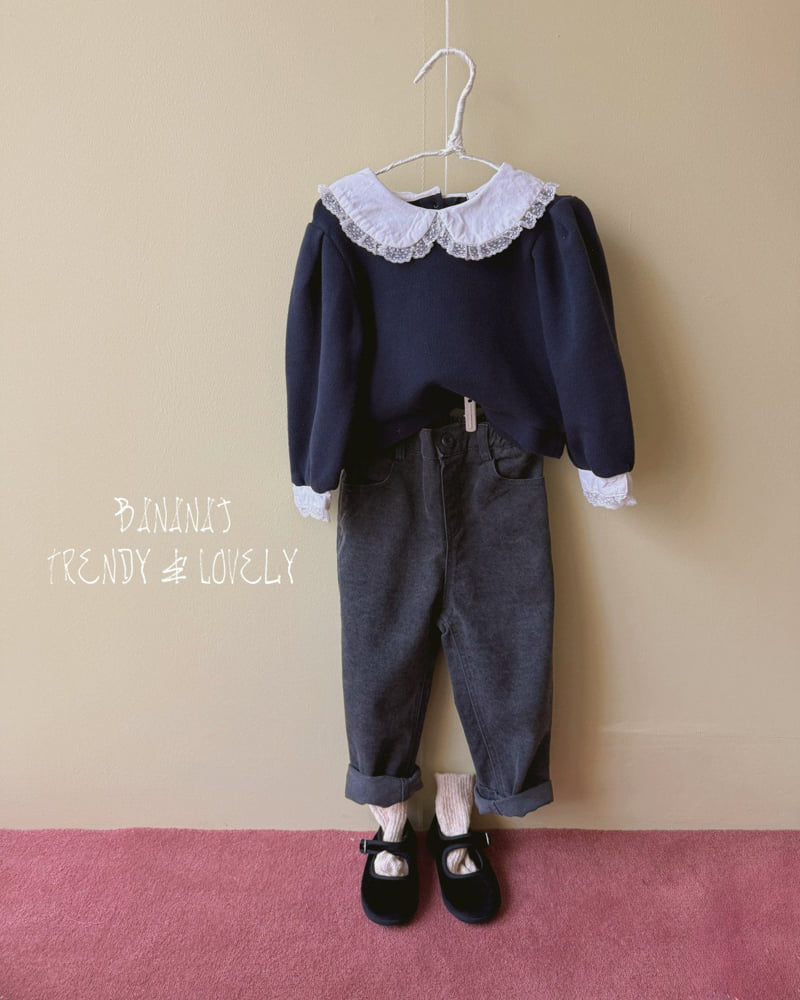 Banana J - Korean Children Fashion - #discoveringself - Milo Collar Top - 4
