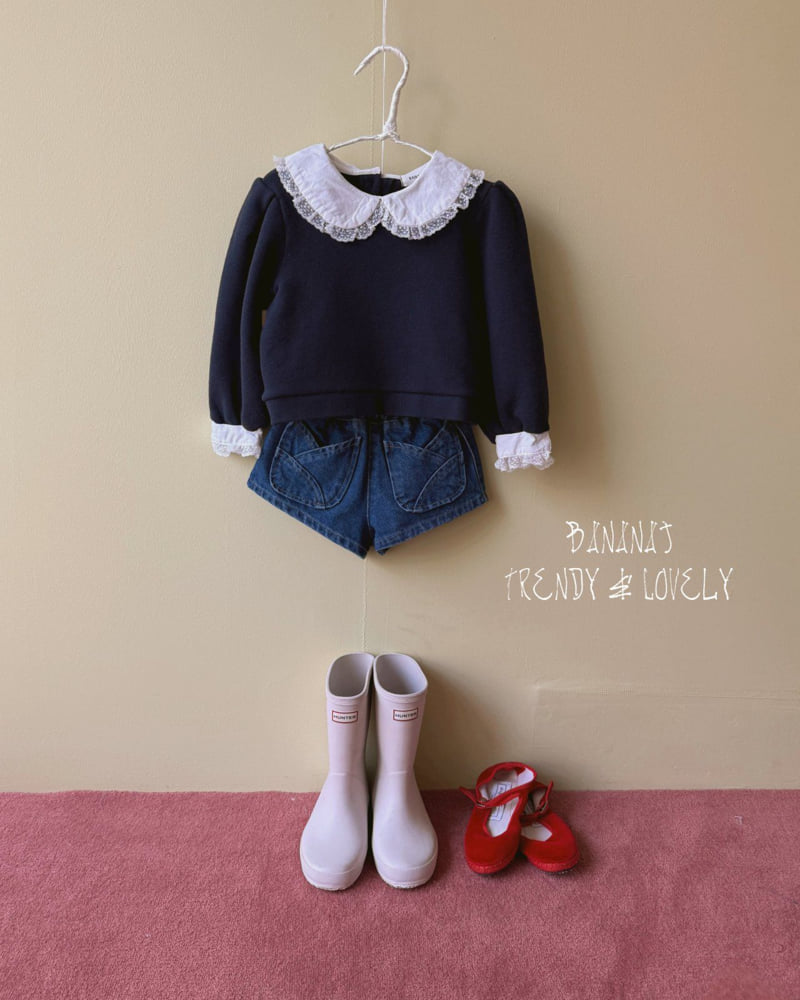 Banana J - Korean Children Fashion - #kidsshorts - Milo Collar Top - 5