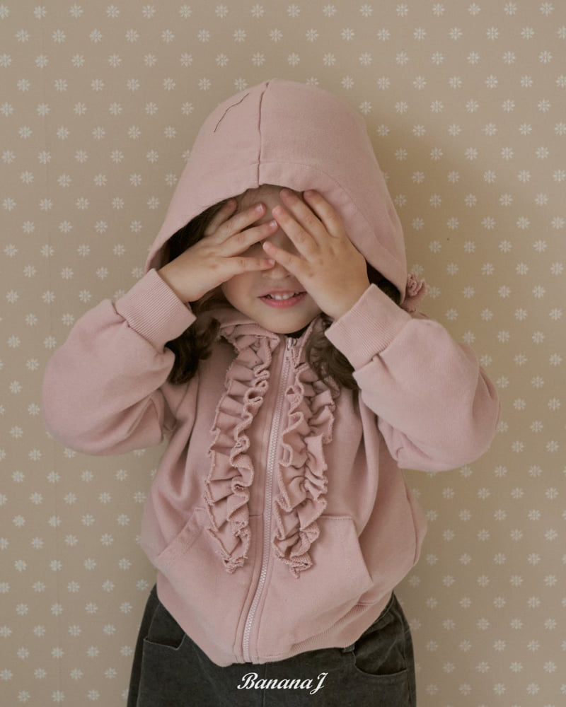 Banana J - Korean Children Fashion - #kidsstore - Chloe Hooded Zip-Up - 12