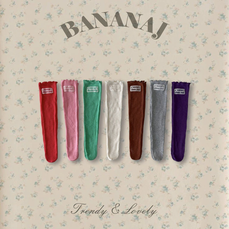 Banana J - Korean Children Fashion - #kidsstore - Seven Days Socks