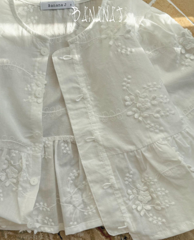 Banana J - Korean Children Fashion - #kidsstore - Petal Blouse - 12