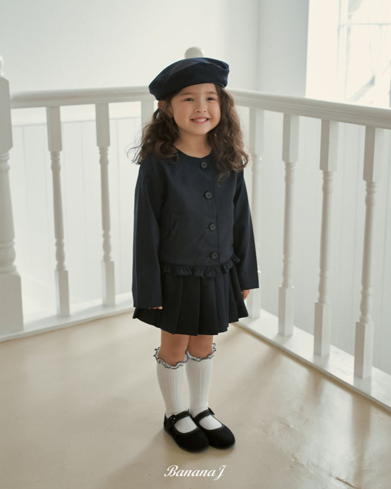 Banana J - Korean Children Fashion - #kidsstore - Moa Ribbon Jacket - 9
