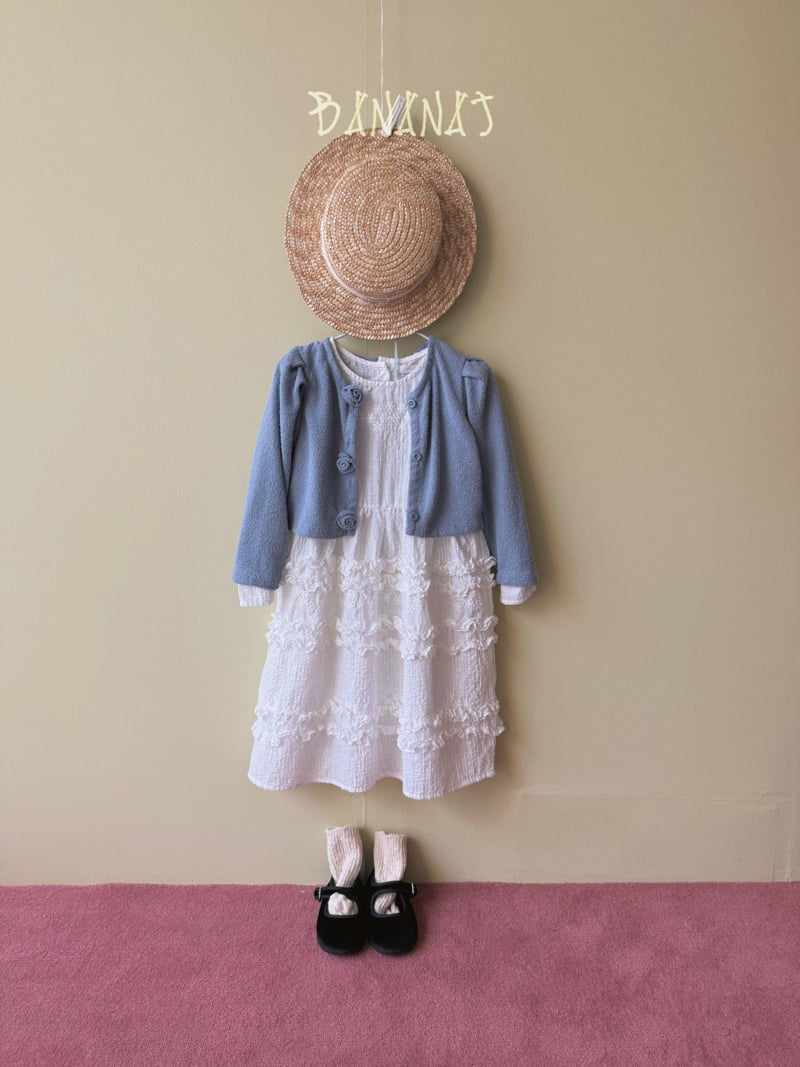 Banana J - Korean Children Fashion - #kidsstore - Rose Cardigan - 3