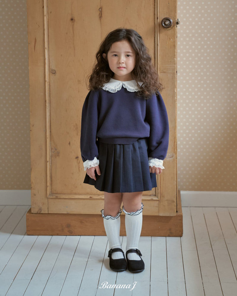 Banana J - Korean Children Fashion - #kidzfashiontrend - Milo Collar Top - 7