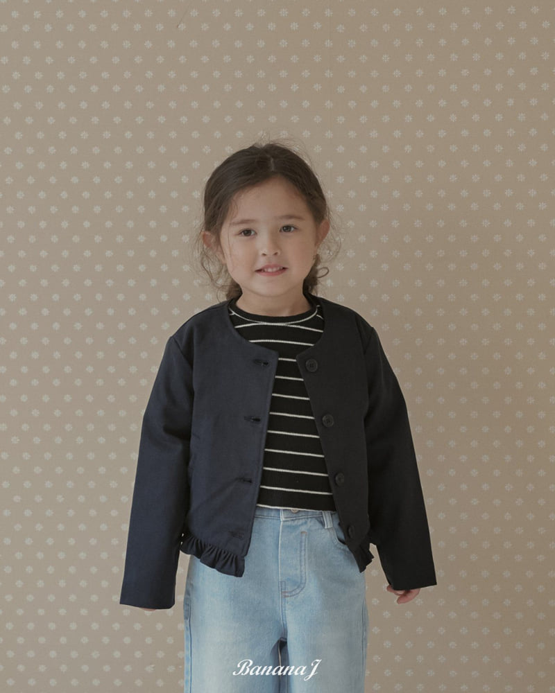 Banana J - Korean Children Fashion - #kidzfashiontrend - Moa Ribbon Jacket - 10