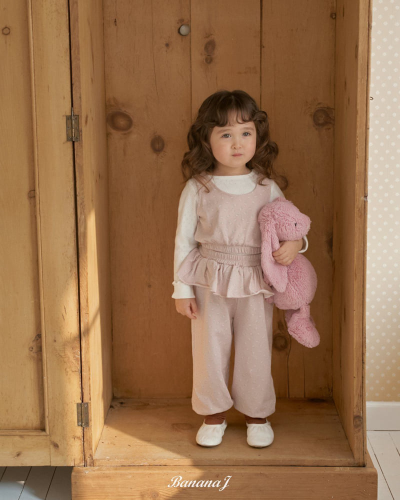 Banana J - Korean Children Fashion - #kidzfashiontrend - Rosy Garden Vest - 9