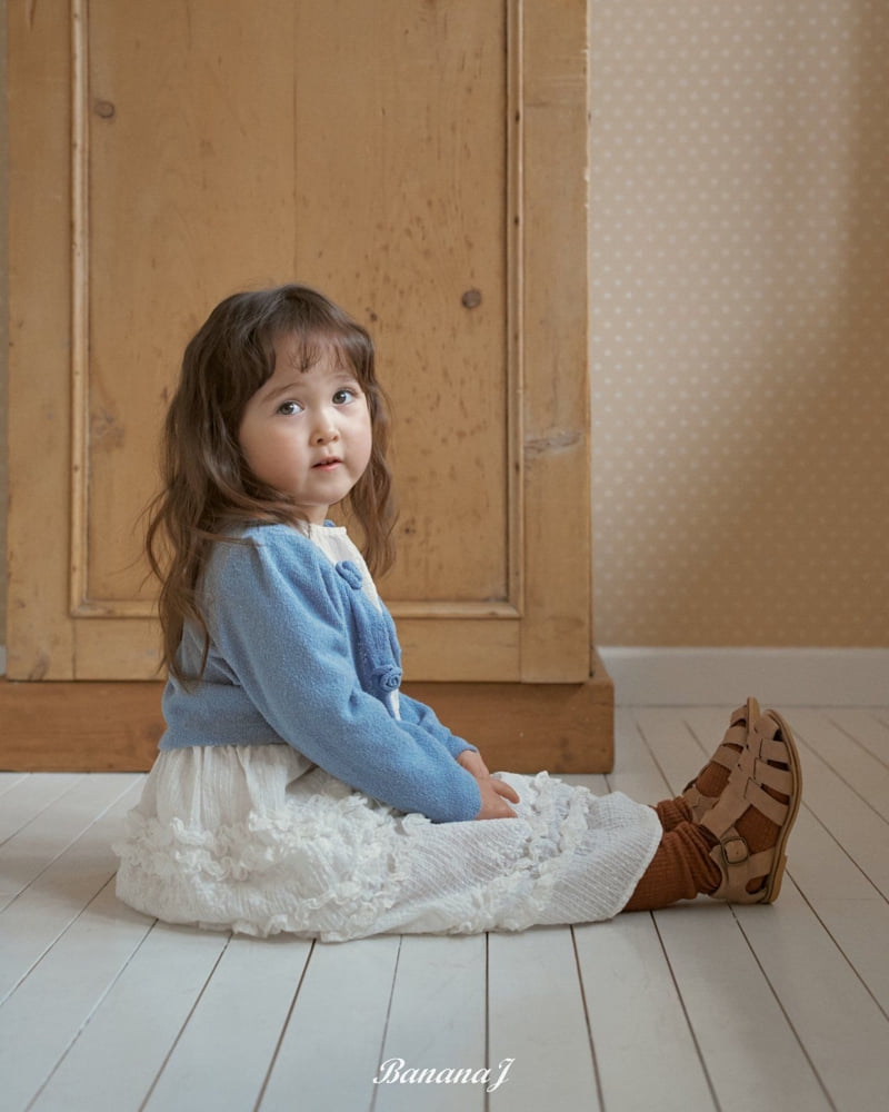 Banana J - Korean Children Fashion - #littlefashionista - Rose Cardigan - 6
