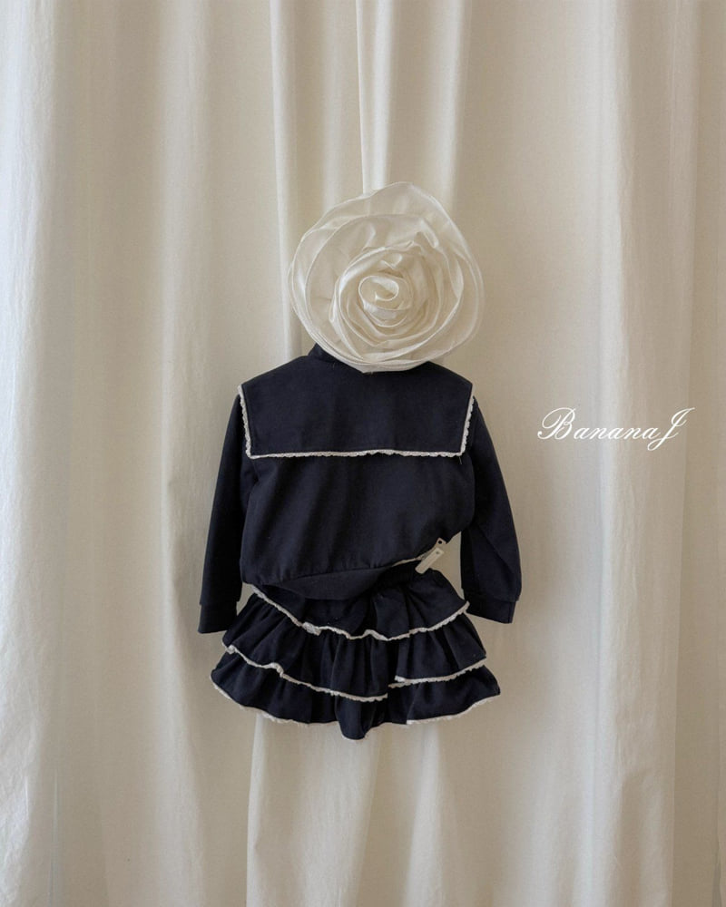 Banana J - Korean Children Fashion - #littlefashionista - Berry Sailor Jacket - 4