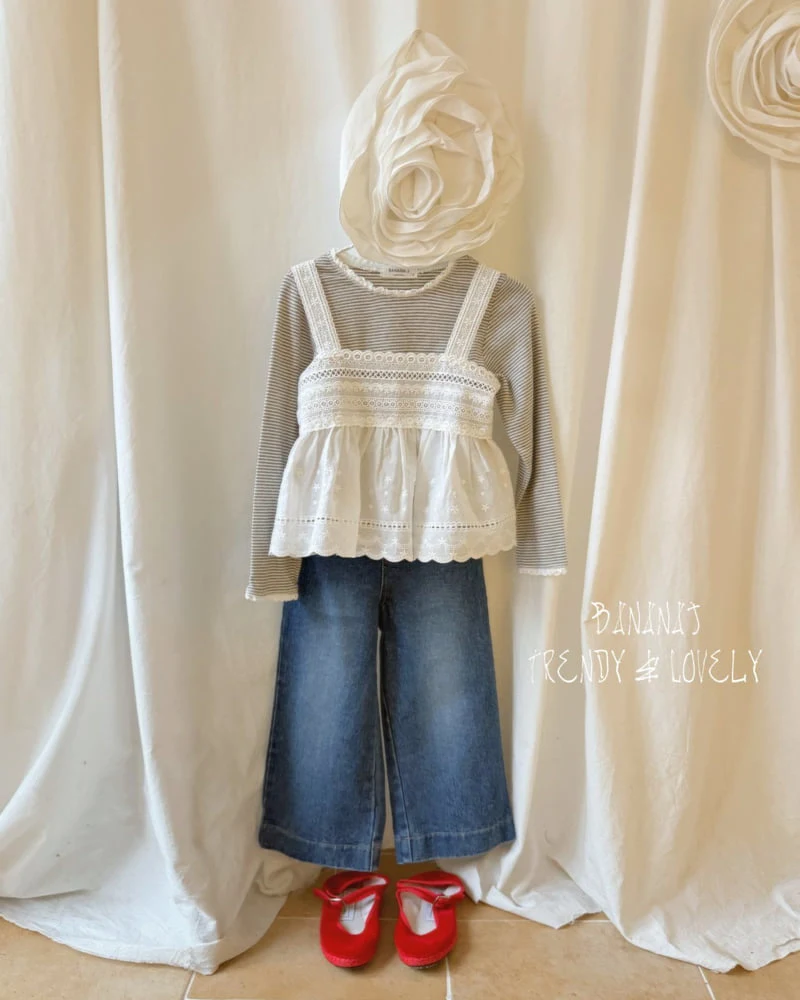 Banana J - Korean Children Fashion - #magicofchildhood - Signature Denim Pants - 3