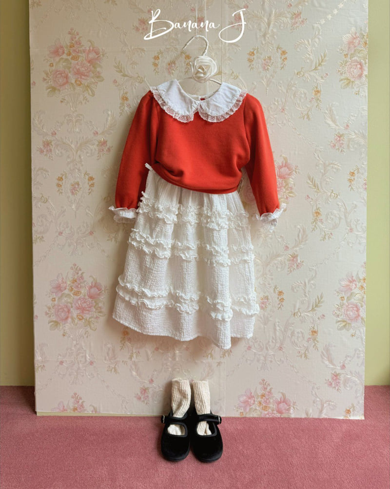 Banana J - Korean Children Fashion - #minifashionista - Blanc One-piece - 12
