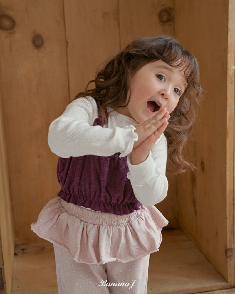 Banana J - Korean Children Fashion - #minifashionista - Rosy Petal Pants - 9