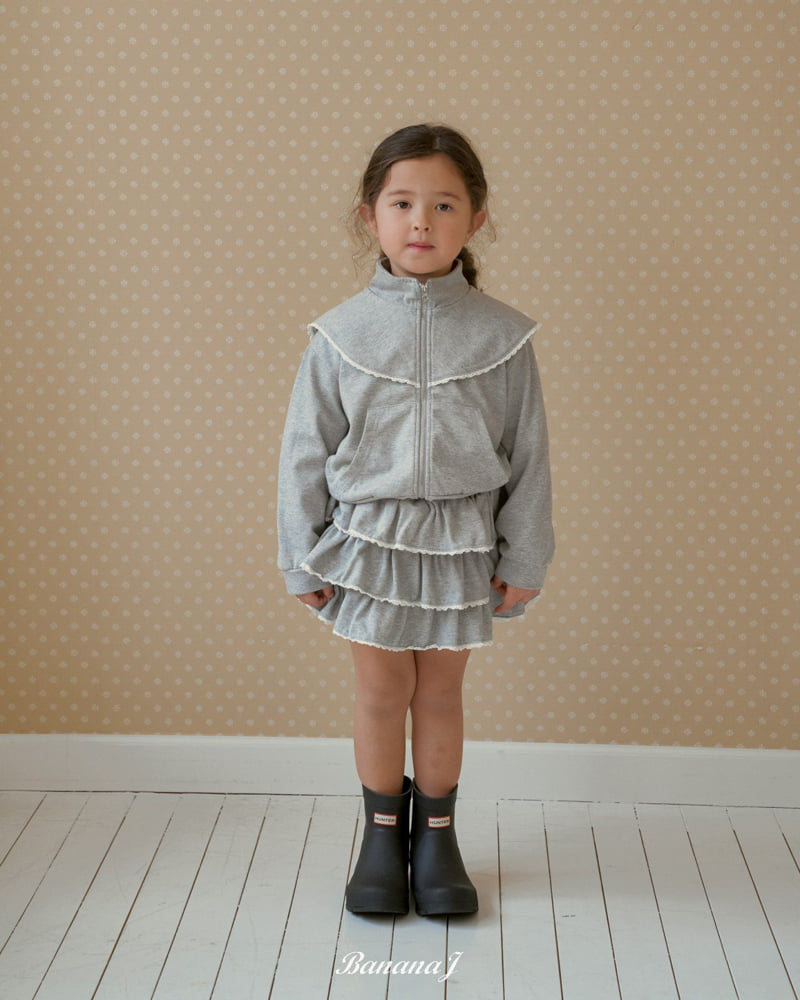 Banana J - Korean Children Fashion - #minifashionista - Berry Lace Skirt - 12