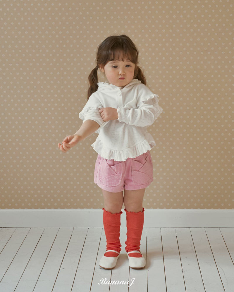 Banana J - Korean Children Fashion - #prettylittlegirls - Lauren Frill Tee - 9