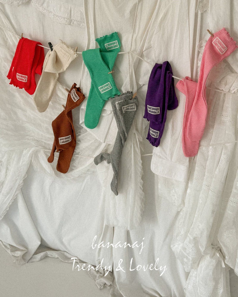 Banana J - Korean Children Fashion - #prettylittlegirls - Seven Days Socks - 7