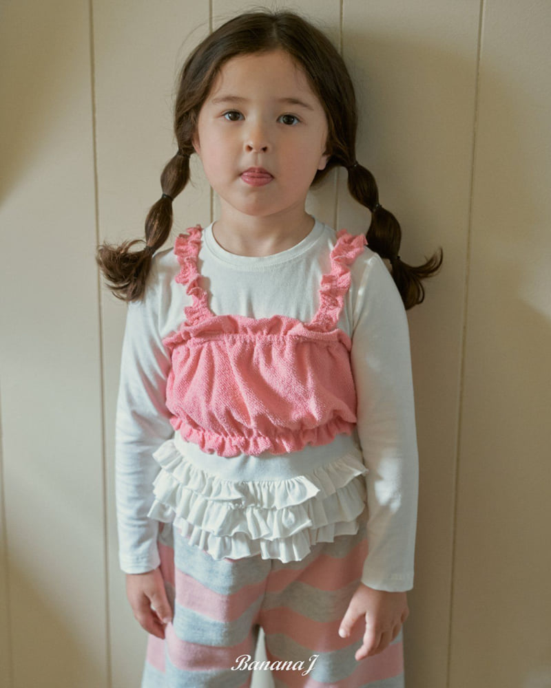 Banana J - Korean Children Fashion - #prettylittlegirls - Maison Cancan Tee - 6