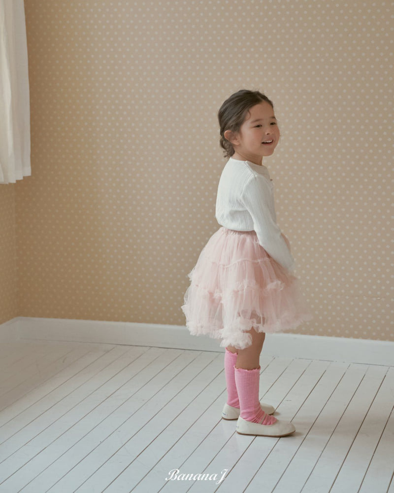 Banana J - Korean Children Fashion - #stylishchildhood - Ribbon Tee - 7