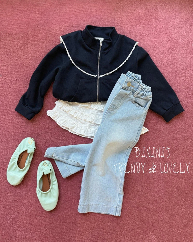Banana J - Korean Children Fashion - #stylishchildhood - Signature Denim Pants - 8