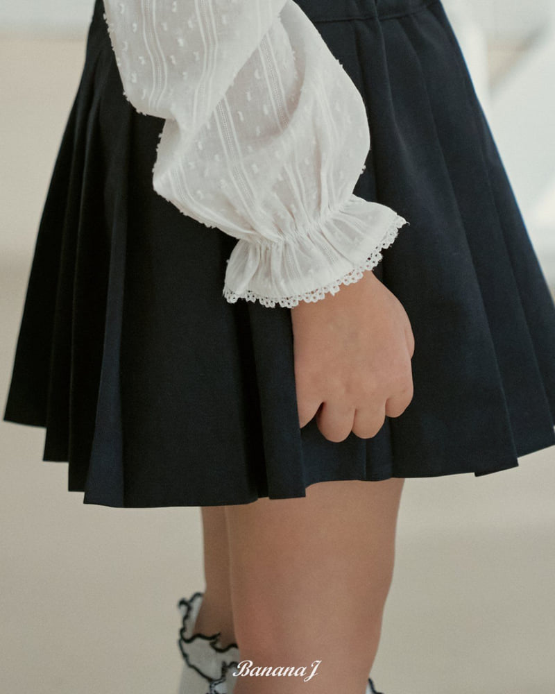 Banana J - Korean Children Fashion - #todddlerfashion - Moa Pleated Skirt - 8