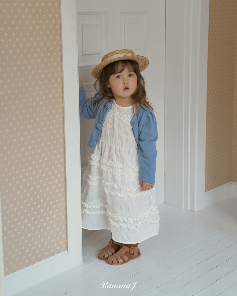 Banana J - Korean Children Fashion - #todddlerfashion - Rose Cardigan - 10