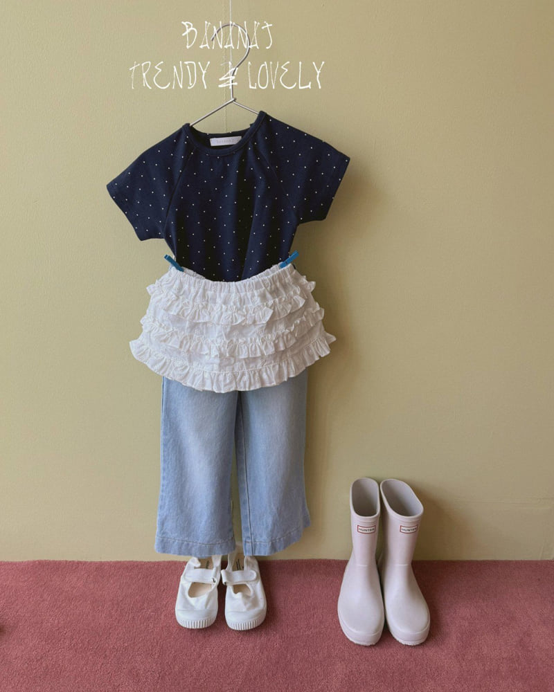 Banana J - Korean Children Fashion - #todddlerfashion - Signature Denim Pants - 6