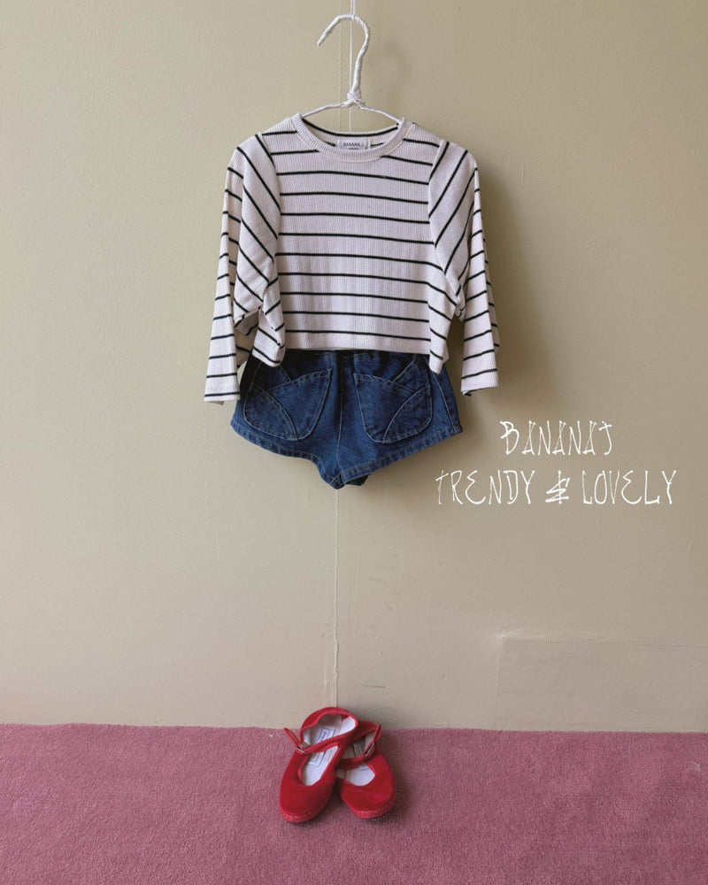 Banana J - Korean Children Fashion - #toddlerclothing - Peanut Tulip Pants - 3