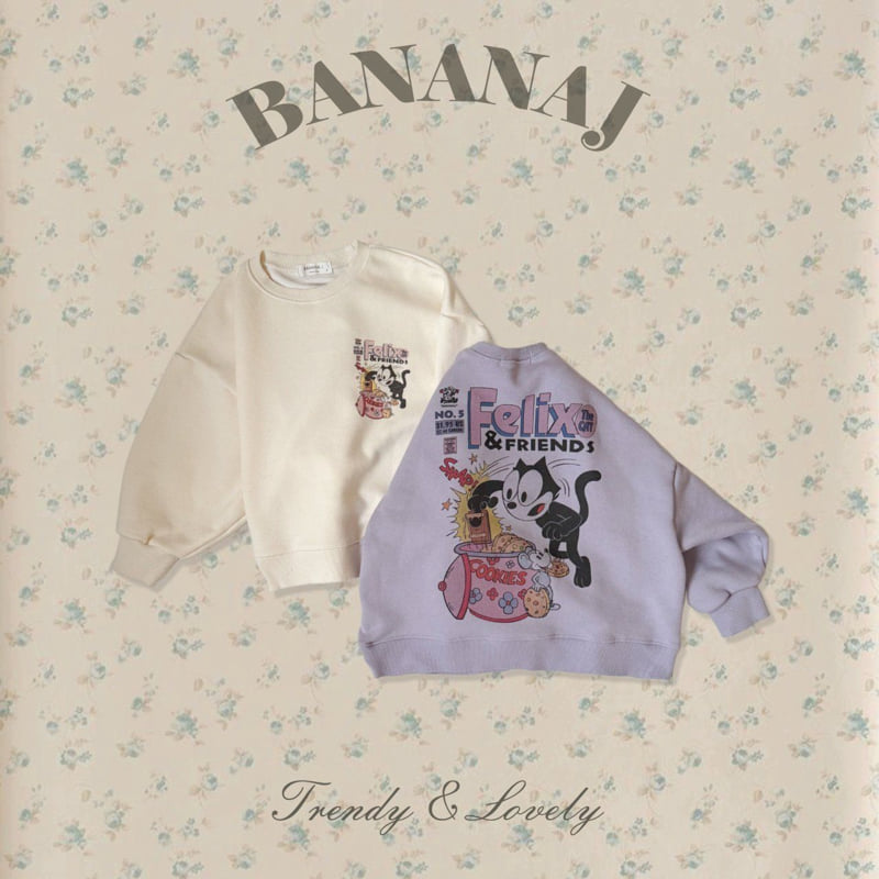 Banana J - Korean Children Fashion - #toddlerclothing - Happy Cookie Sweatshirt