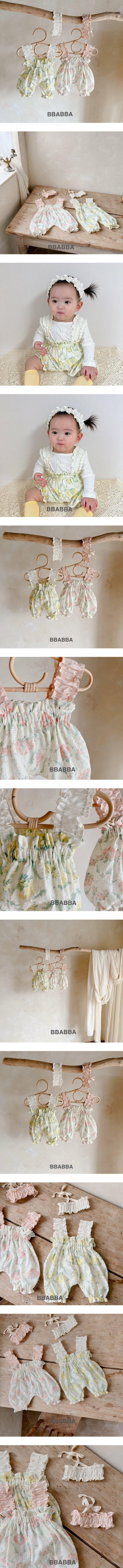 Bbabba - Korean Baby Fashion - #babyoninstagram - Rene Frill Hairband Set