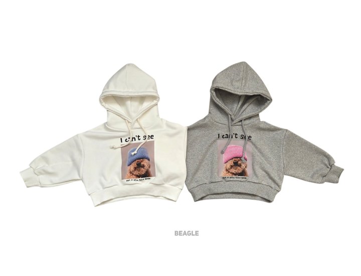 Beagle - Korean Children Fashion - #childofig - Puppy Crop Hoodie Sweatshirt