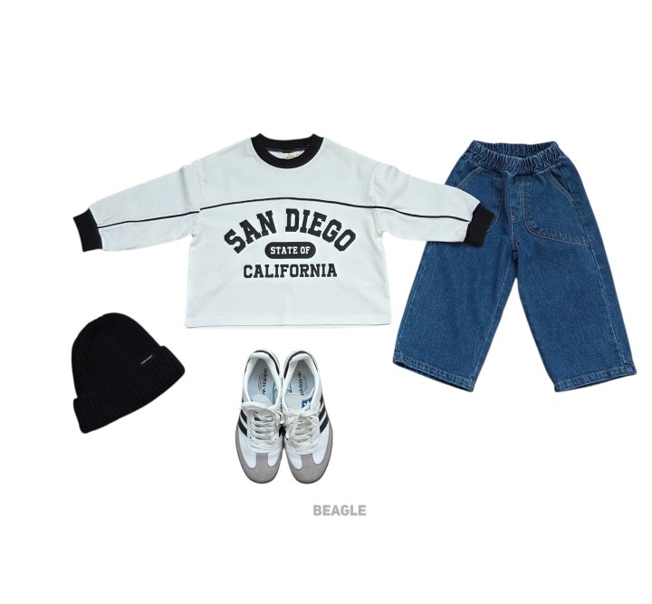 Beagle - Korean Children Fashion - #childofig - San Diego Stripe Tee - 10