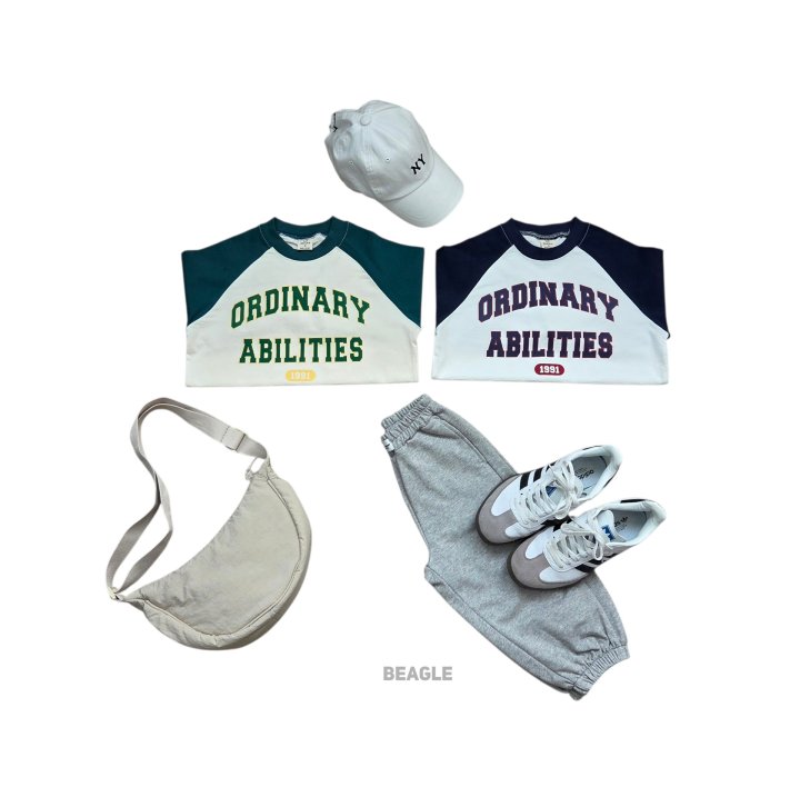 Beagle - Korean Children Fashion - #childofig - Ability Raglan Tee - 8