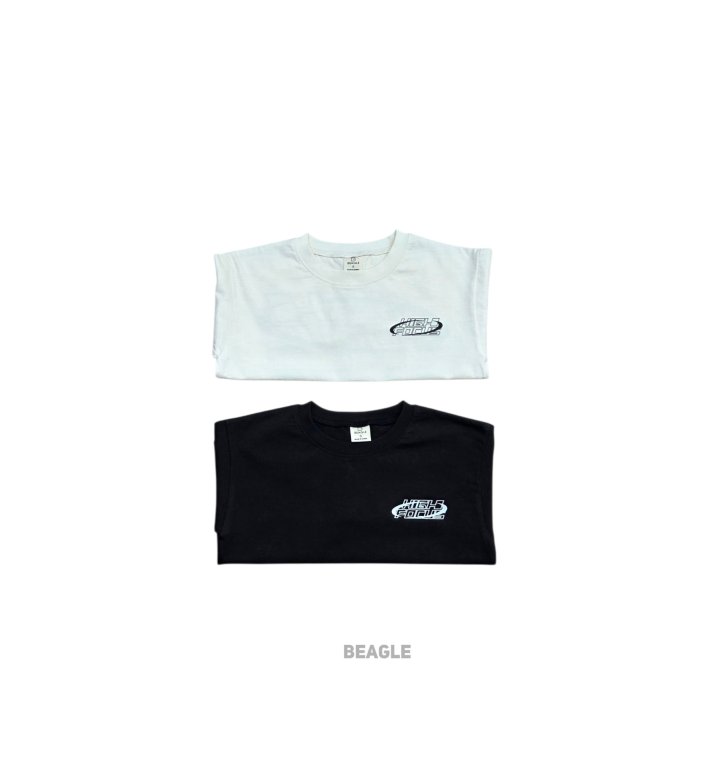 Beagle - Korean Children Fashion - #childofig - Focus Print Tee - 7