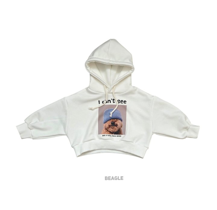 Beagle - Korean Children Fashion - #childrensboutique - Puppy Crop Hoodie Sweatshirt - 2