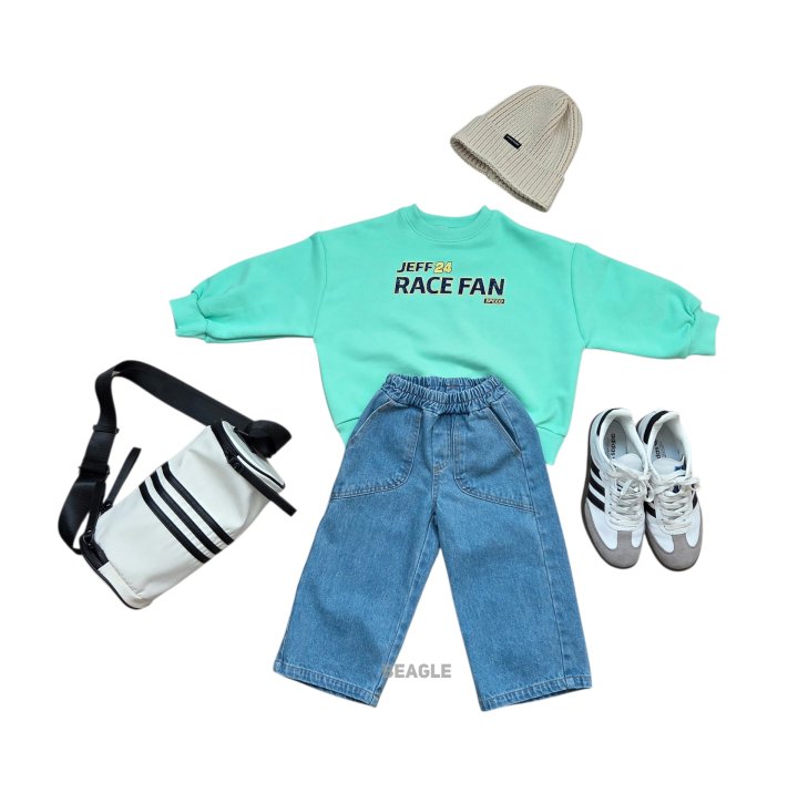 Beagle - Korean Children Fashion - #designkidswear - Pure Pocket Denim Pants - 8