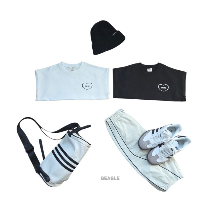 Beagle - Korean Children Fashion - #designkidswear - Mini Print Short Sleeve Tee - 8