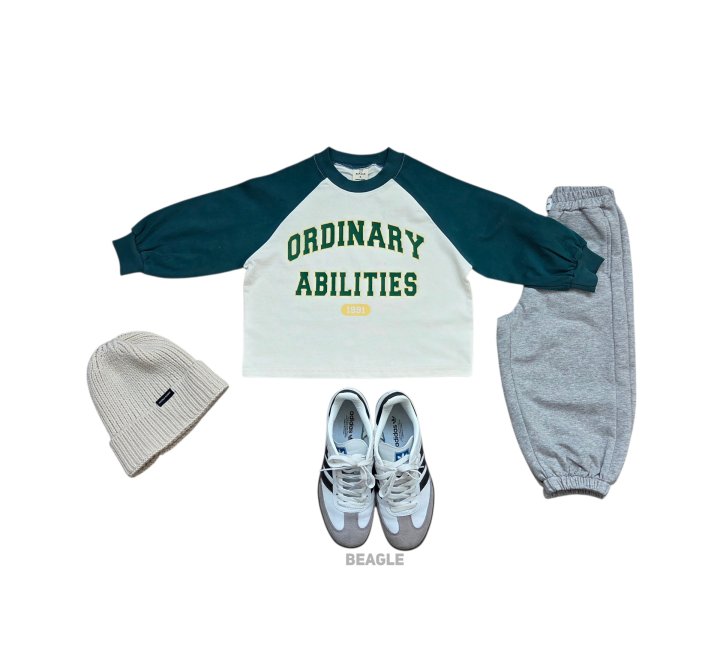 Beagle - Korean Children Fashion - #discoveringself - Ability Raglan Tee - 12