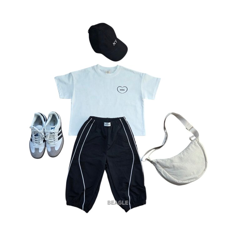 Beagle - Korean Children Fashion - #discoveringself - Mini Print Short Sleeve Tee - 9