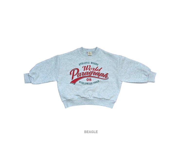 Beagle - Korean Children Fashion - #fashionkids - World Print Sweatshirt - 3