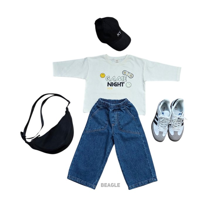 Beagle - Korean Children Fashion - #kidsshorts - Pure Pocket Denim Pants - 11