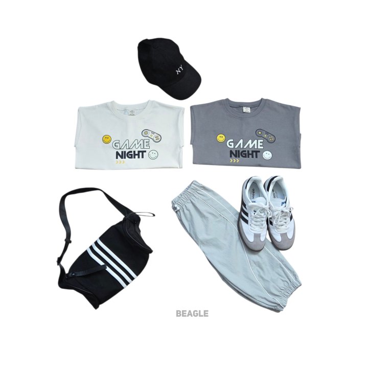 Beagle - Korean Children Fashion - #kidsshorts - Two-Cut Stripe Pants - 10