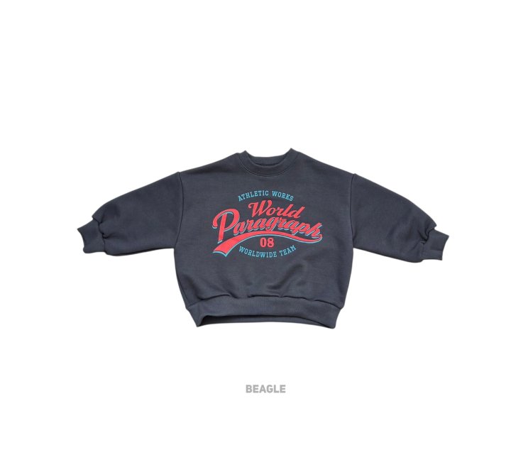 Beagle - Korean Children Fashion - #fashionkids - World Print Sweatshirt - 4