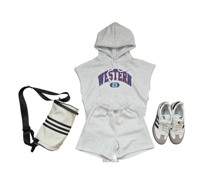Beagle - Korean Children Fashion - #kidsstore - Western Hooded Vest - 6