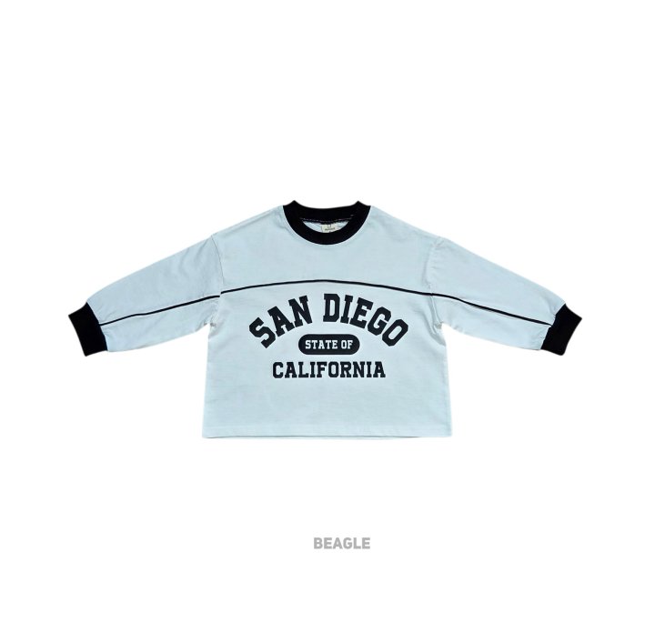 Beagle - Korean Children Fashion - #kidsstore - San Diego Stripe Tee - 3