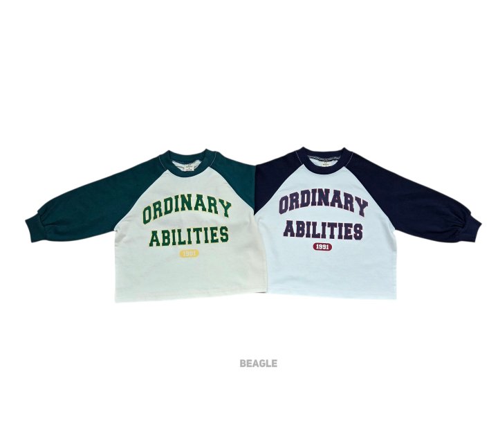 Beagle - Korean Children Fashion - #kidsstore - Ability Raglan Tee