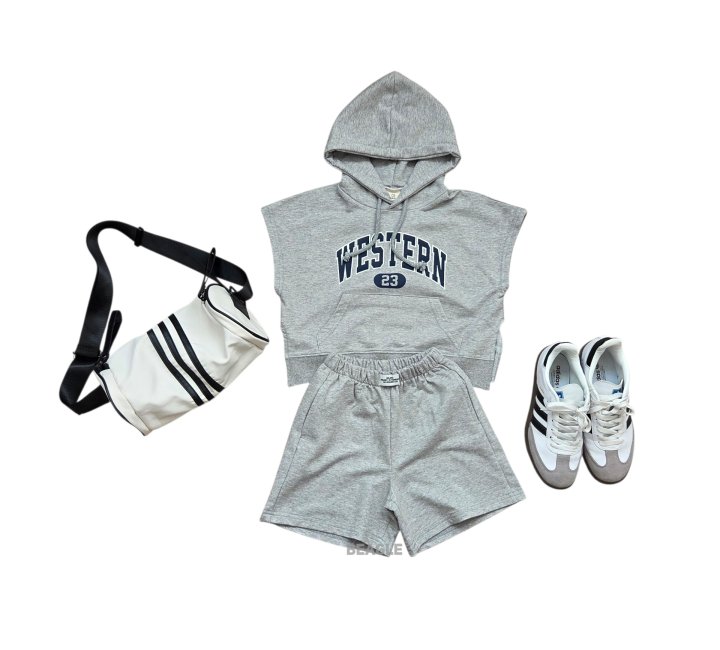 Beagle - Korean Children Fashion - #kidzfashiontrend - Western Hooded Vest - 7