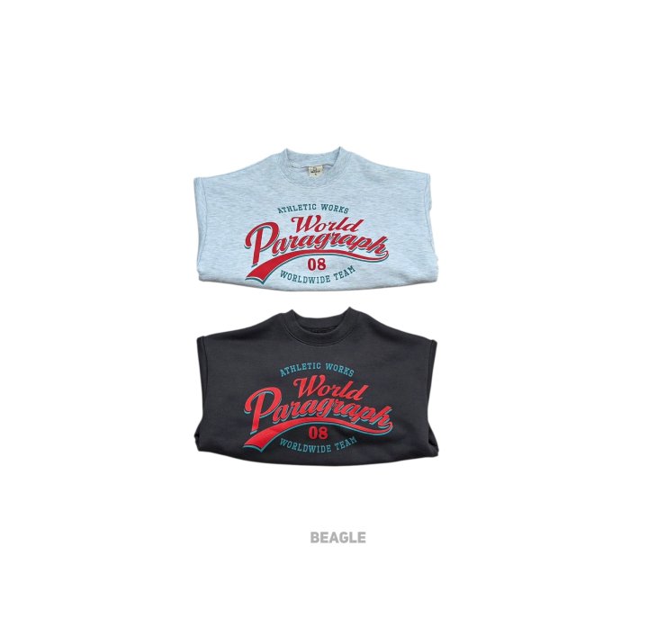 Beagle - Korean Children Fashion - #kidzfashiontrend - World Print Sweatshirt - 6