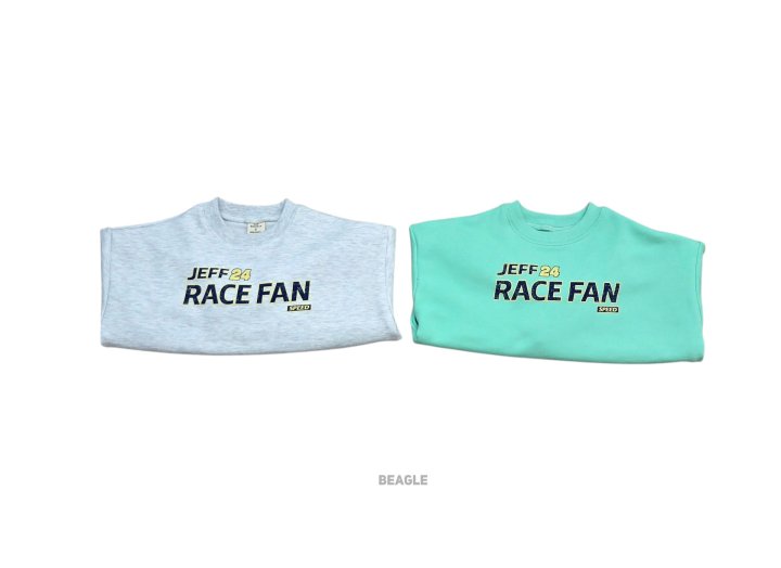Beagle - Korean Children Fashion - #kidzfashiontrend - Racer Print Sweatshirt - 5