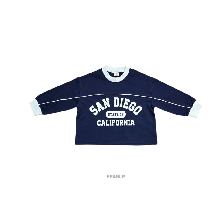 Beagle - Korean Children Fashion - #kidsstore - San Diego Stripe Tee - 4