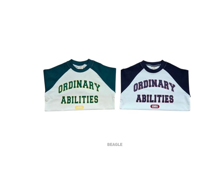Beagle - Korean Children Fashion - #magicofchildhood - Ability Raglan Tee - 5