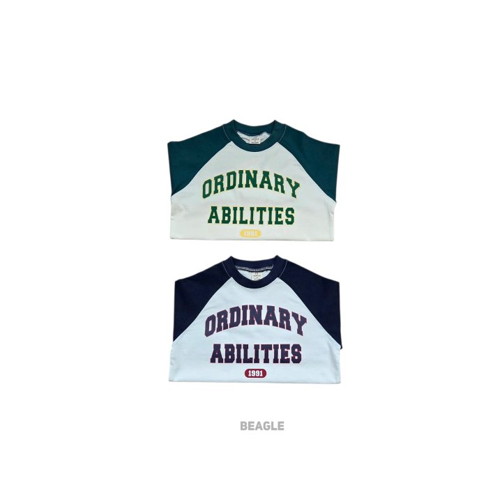 Beagle - Korean Children Fashion - #minifashionista - Ability Raglan Tee - 6