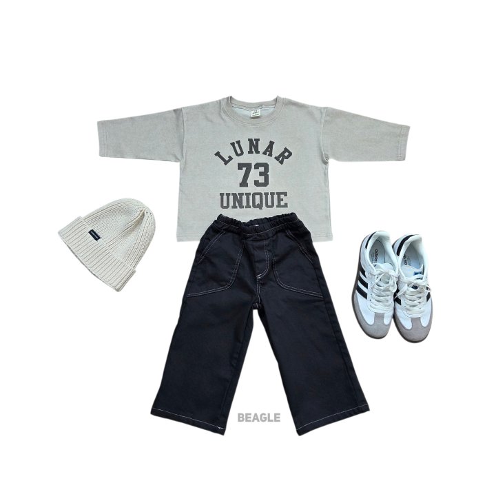 Beagle - Korean Children Fashion - #prettylittlegirls - Luna Pig Print Tee - 8